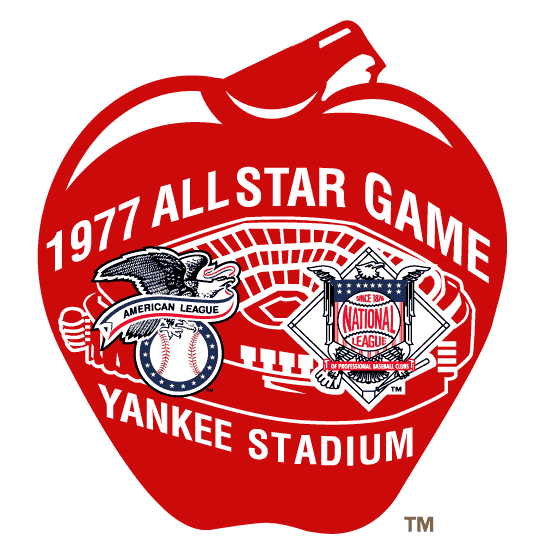MLB All-Star Game 1977 Primary Logo iron on transfers for clothing
